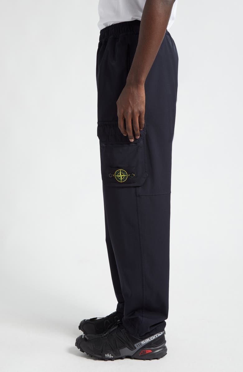 Stone Island Stretch Nylon Cargo Pants, Alternate, color, 