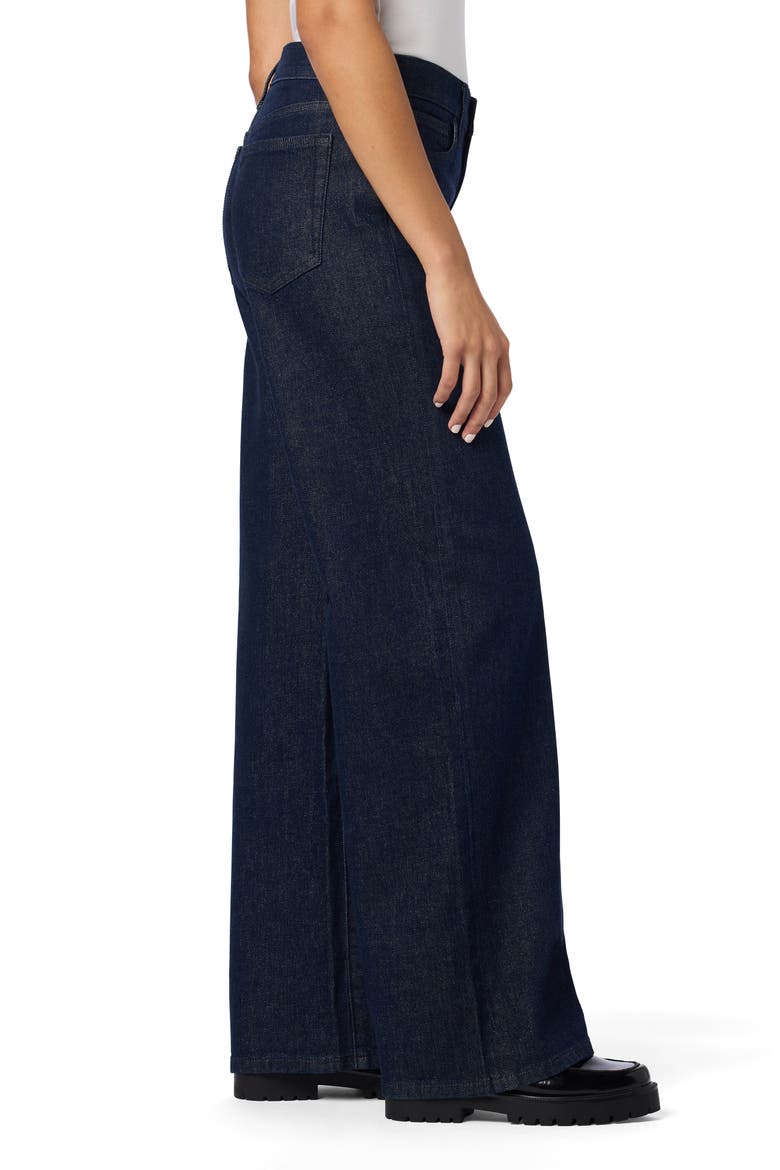 Low Rise Wide Leg Jeans, Alternate, color, SHIMMER INDIGO