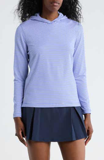 Peter Millar Pine Vista Stripe Performance Hoodie