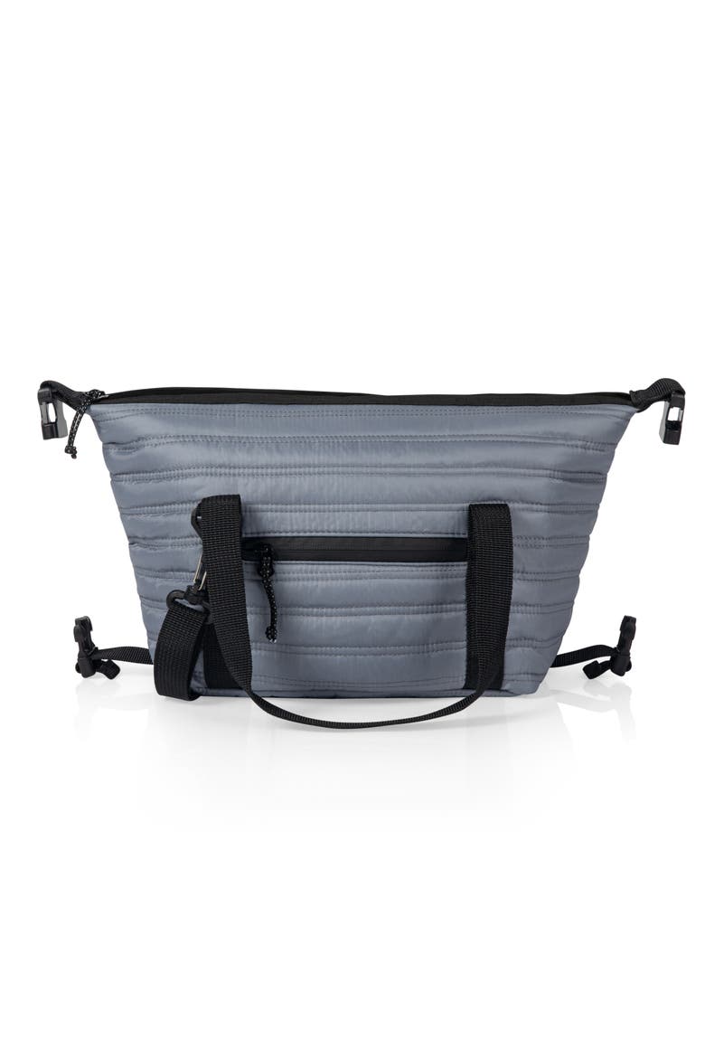 Midday Quilted Washable Insulated Lunch Bag, Alternate, color, Gray