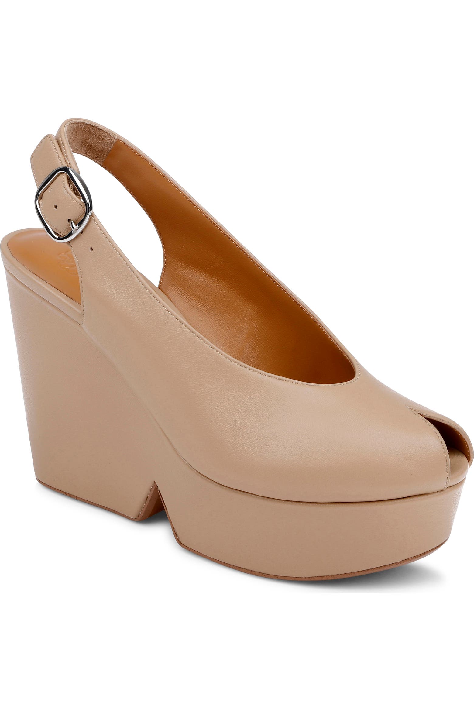 Devi Platform Devi Slingback Platform Wedge Sandal (Women) | Nordstrom