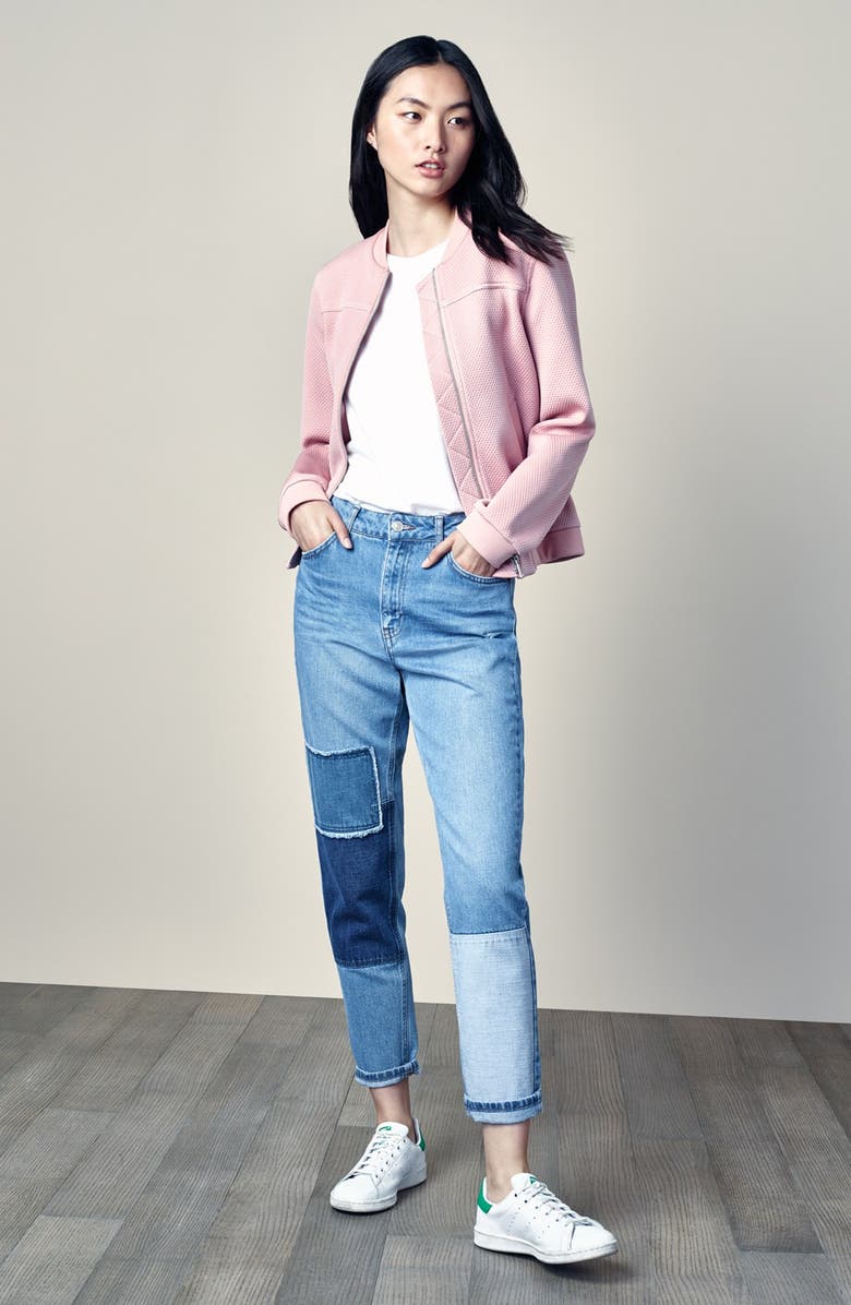 Topshop Washed Tee, Alternate, color, 