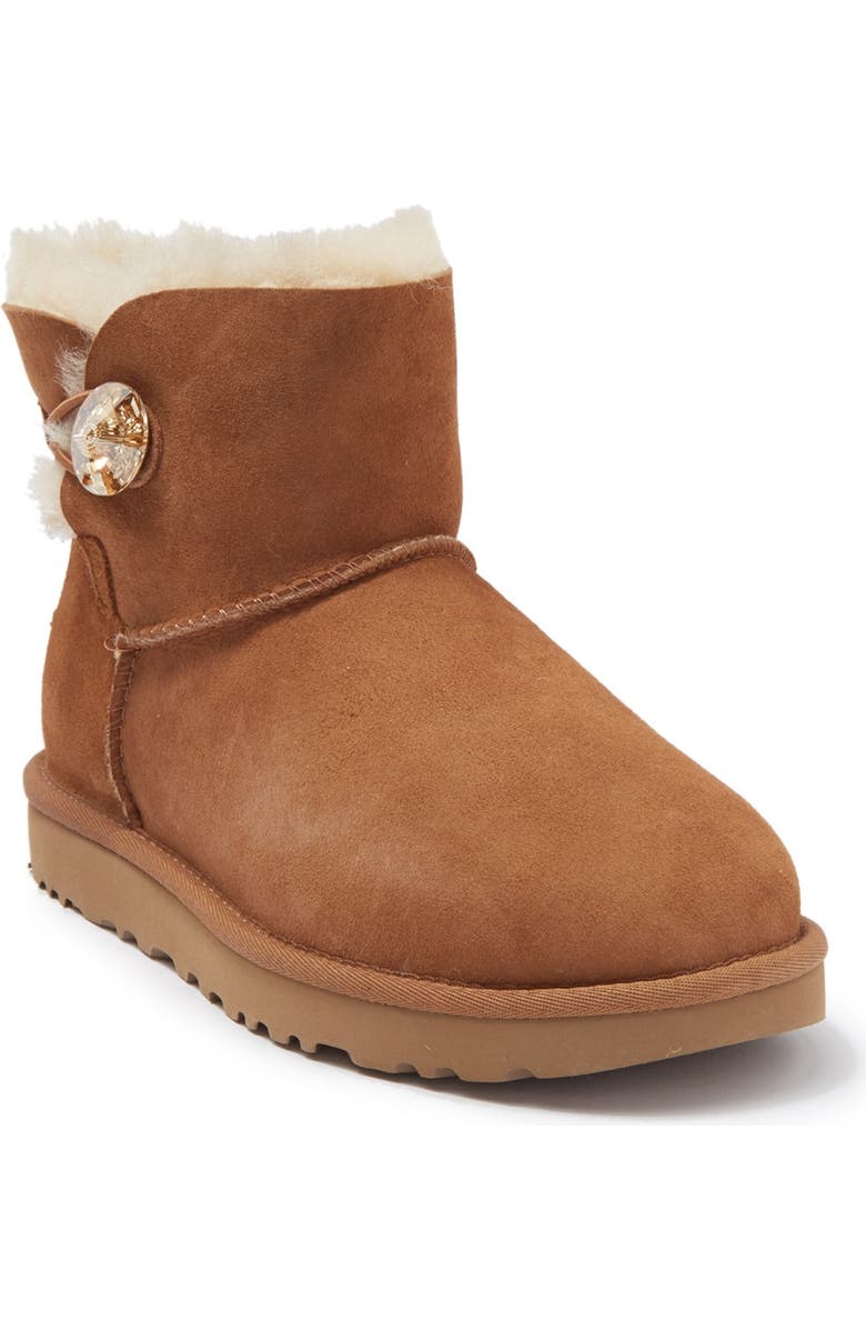 UGG<sup>®</sup> UGG Mini Bailey Button Bling Boot, Main, color,