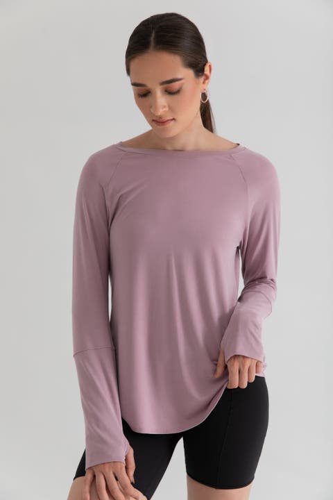 The Cupro Long Sleeve Layering Tee