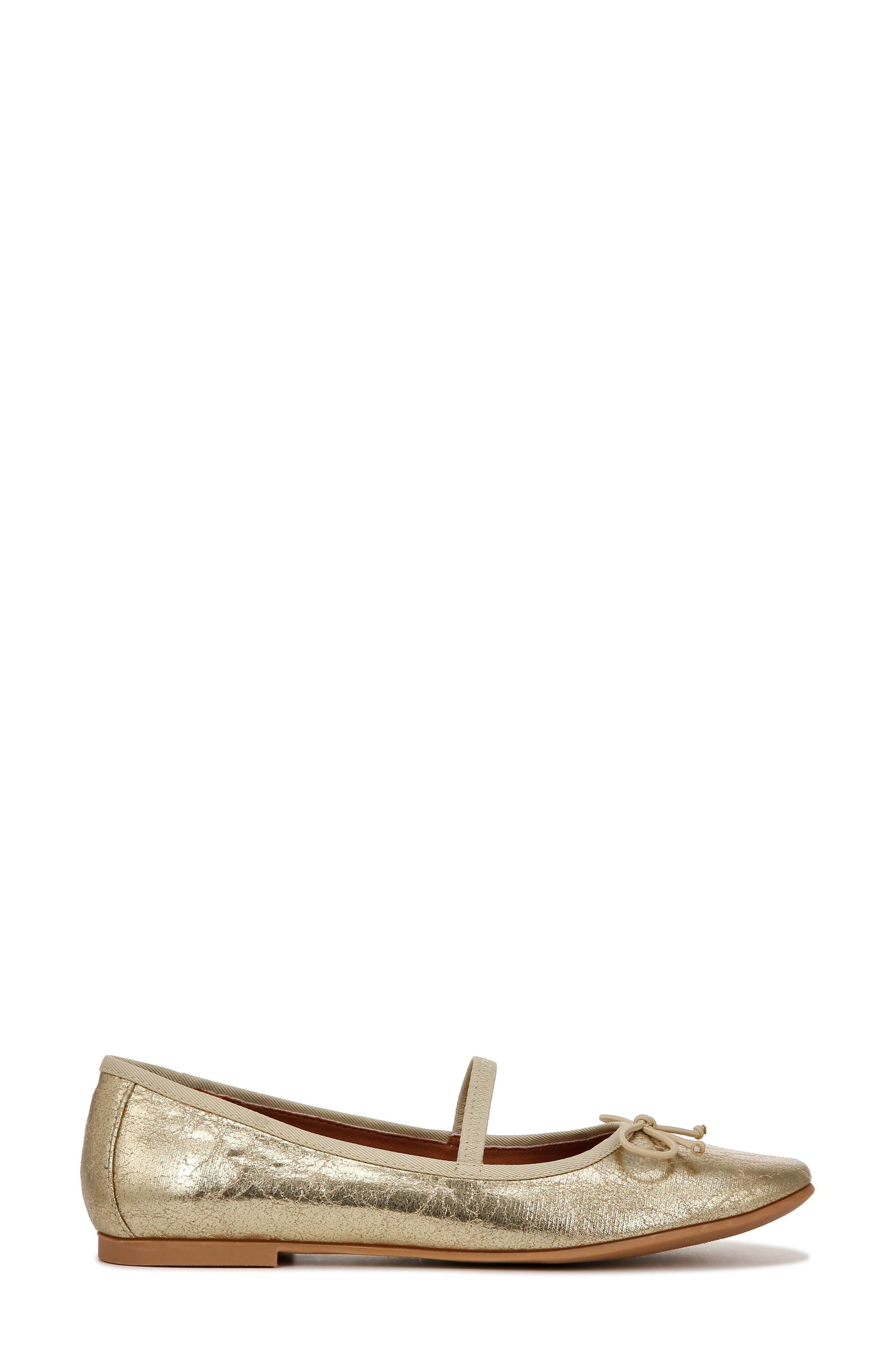 Idra Mary Jane Flat, Alternate, color, GOLD