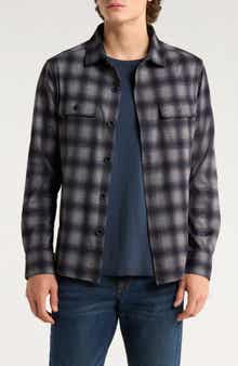 Robert Barakett Kaleb Plaid Overshirt