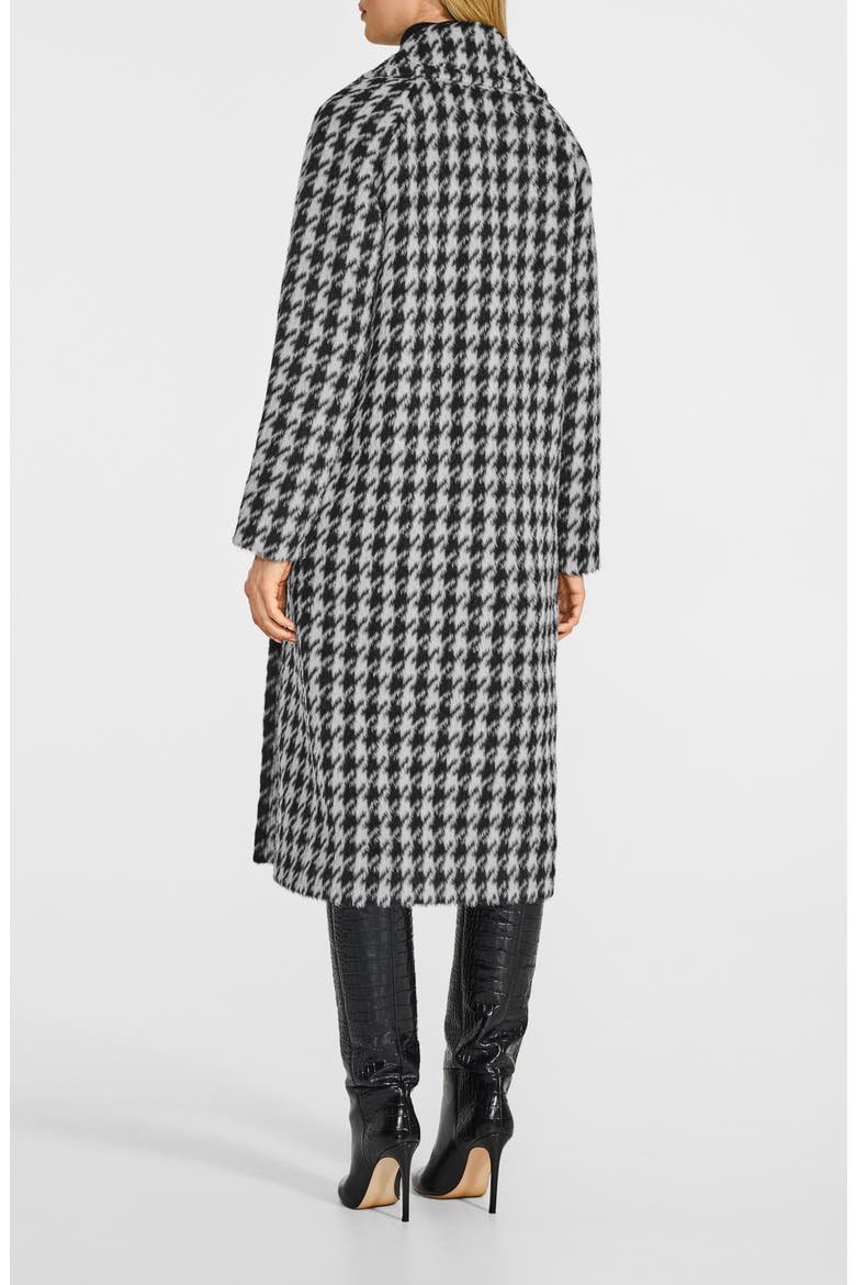 Houndstooth Alpaca Blend Coat, Alternate, color, HOUNDSTOOTH