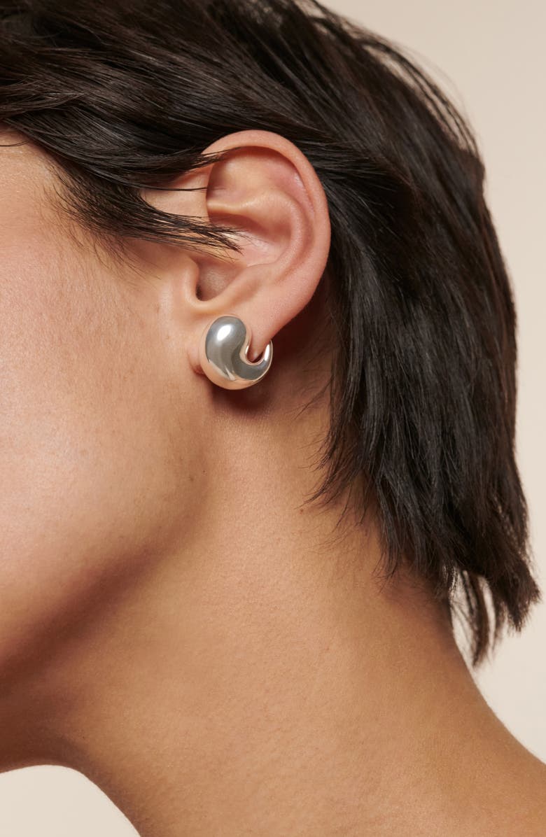 Monica Vinader Nura Wrap Earrings, Alternate, color, Sterling Silver