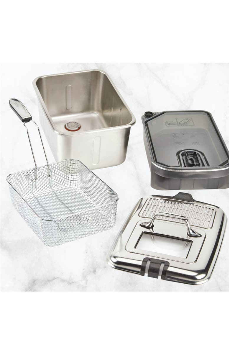 All-Clad EZ Clean Pro 3.5-Liter Deep Fryer, Alternate, color, Silver