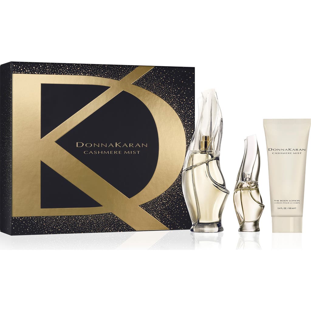 Donna Karan Cashmere Mist Eau De Parfum Gift Set $202 Value In Transparent