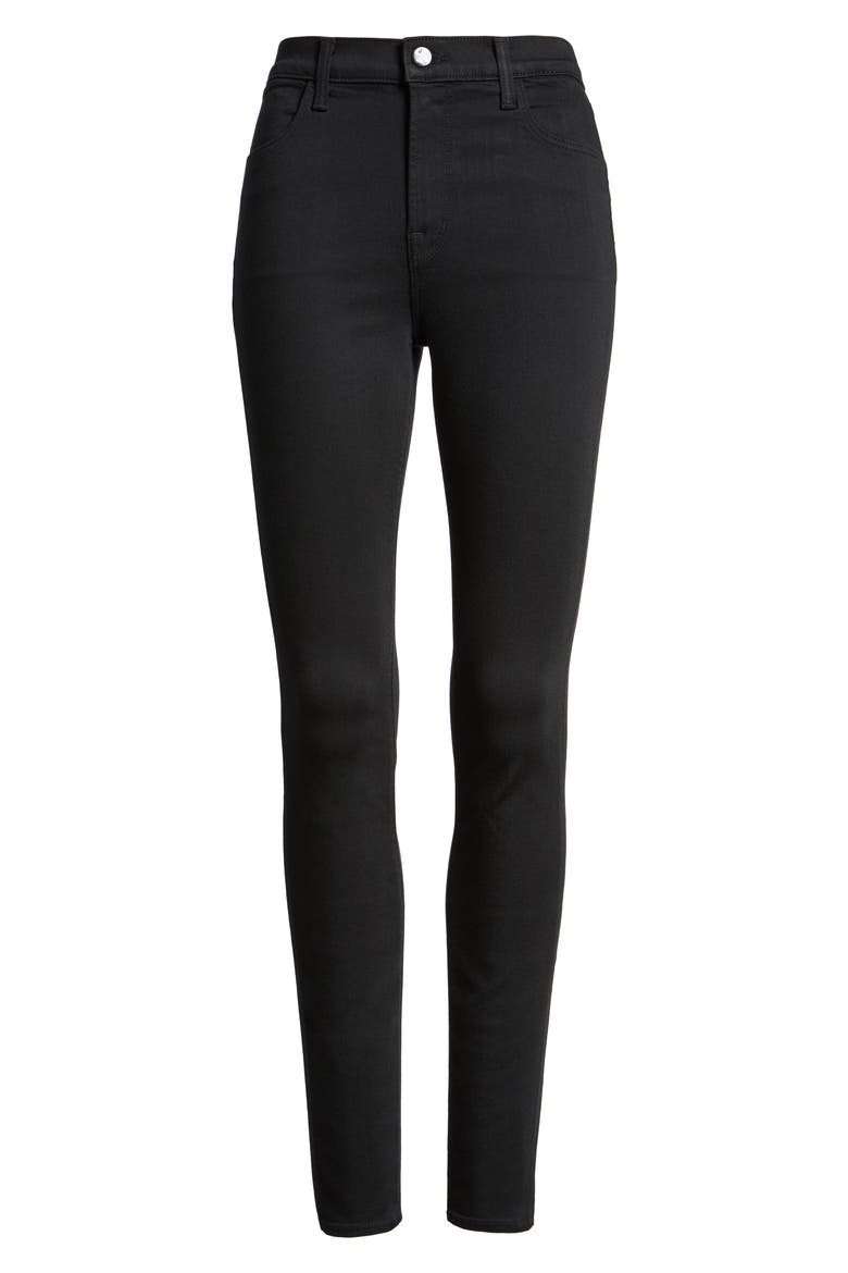 Maria High Waist Super Skinny Jeans, Alternate, color, SERIOUSLY BLACK
