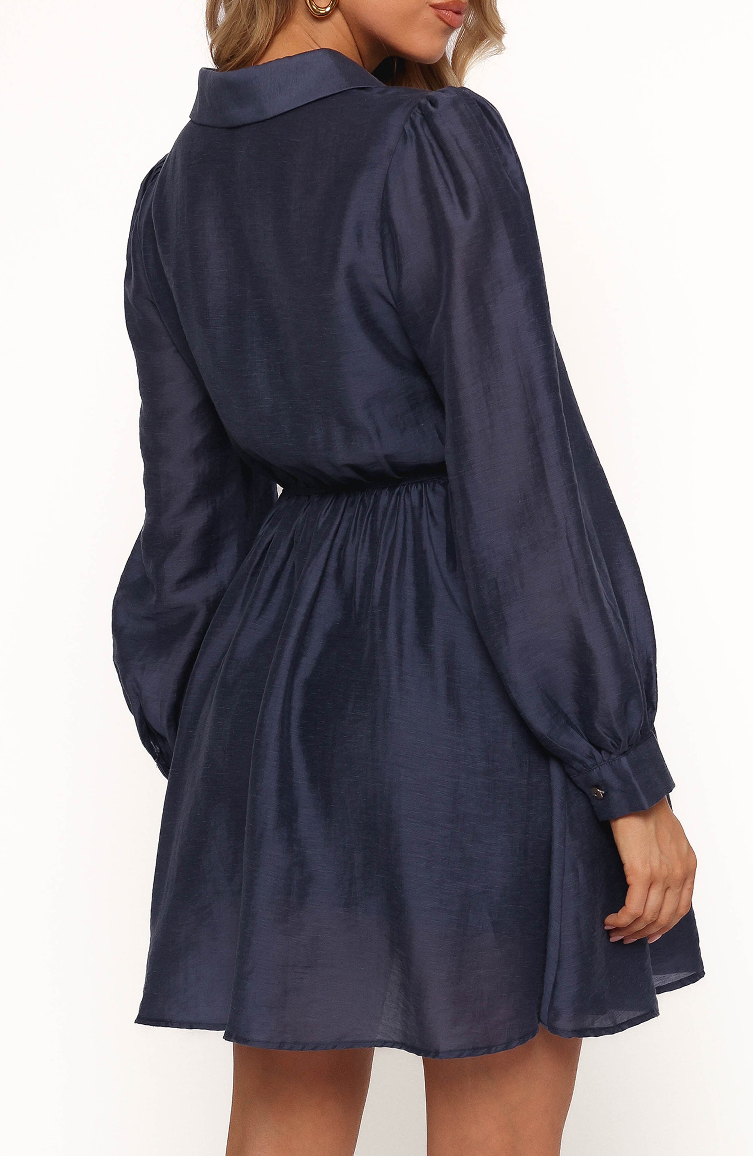 Everett Long Sleeve Minidress - image 2