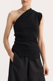 Róhe One-Shoulder Wool Blend Sweater