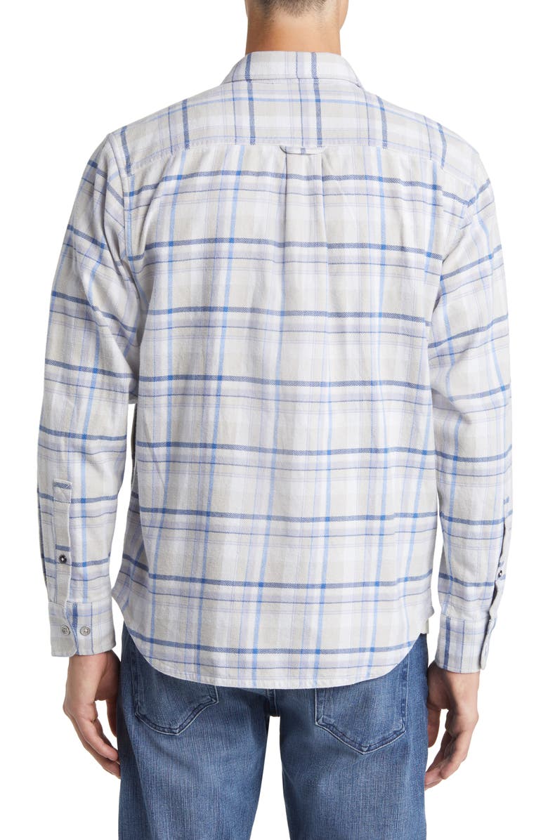 Tommy Bahama Leid Back Plaid Flannel Shirt Jacket, Alternate, color, 