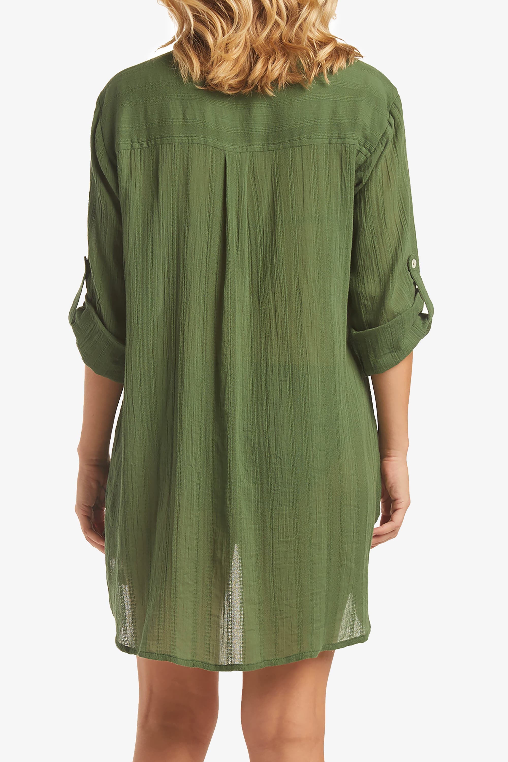 Relaxed Shirt Dress - image 2