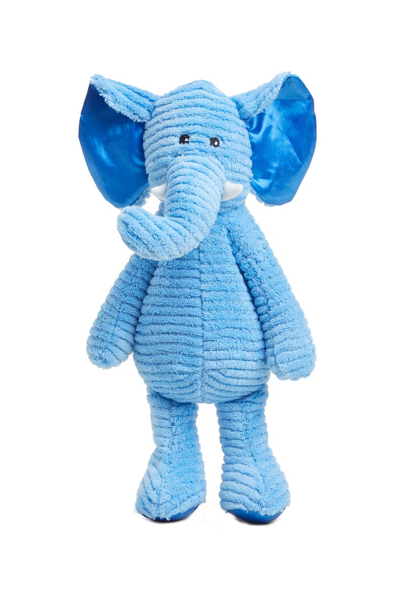 Warmies My First Plush Elephant, Alternate, color, Bright Blue