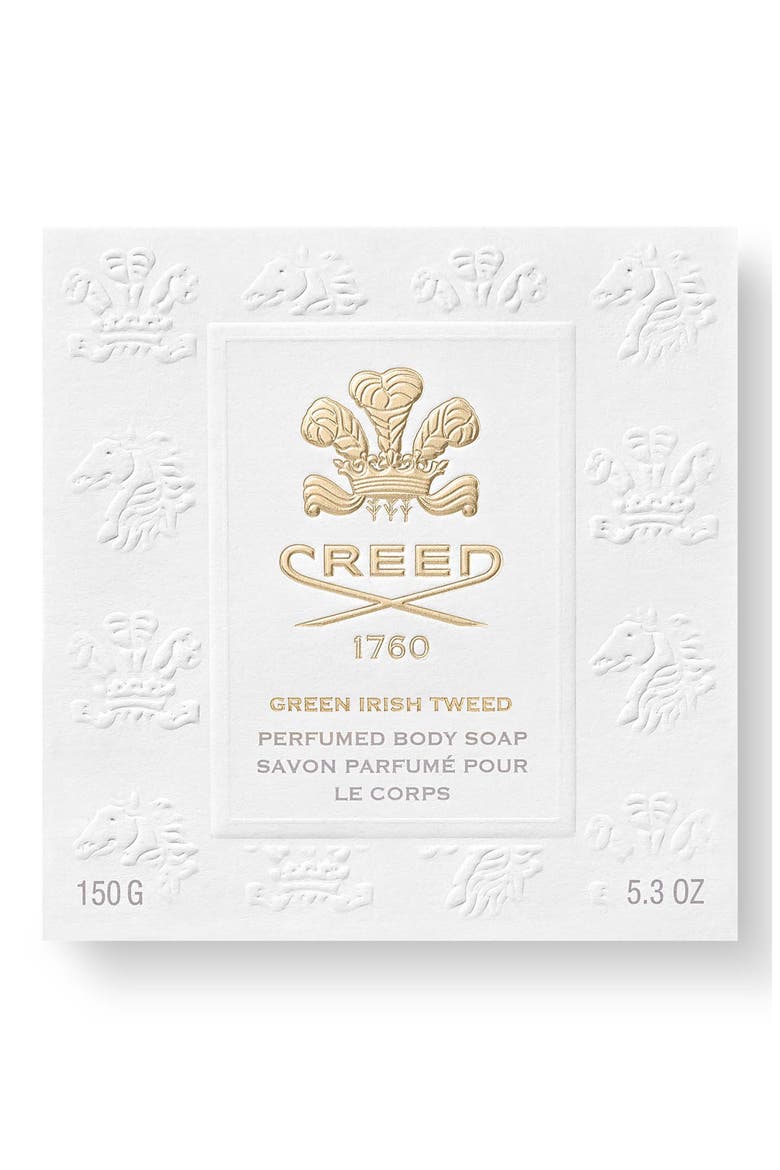 Green Irish Tweed Perfumed Soap, Alternate, color, NO COLOR
