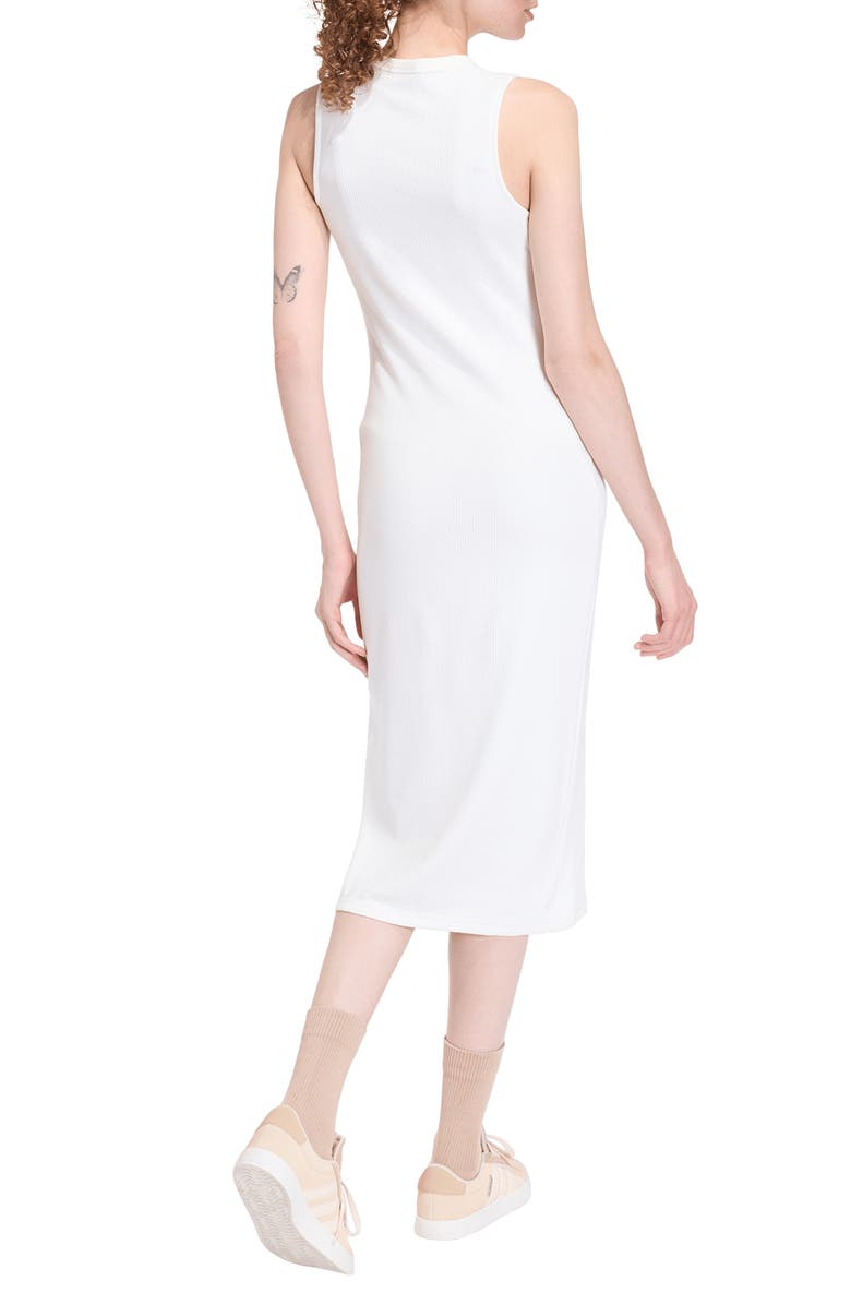 adidas Originals All SZN Rib Midi Tank Dress, Alternate, color, Off White