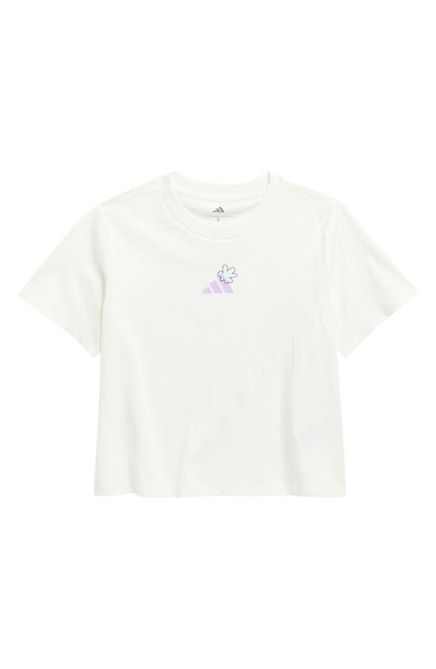 Kids' Floral Logo Graphic T-Shirt (Big Kid)