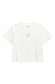 adidas Kids' Floral Logo Graphic T-Shirt