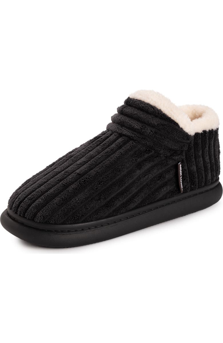 MUK LUKS Aveline Bootie Slipper, Main, color, Black
