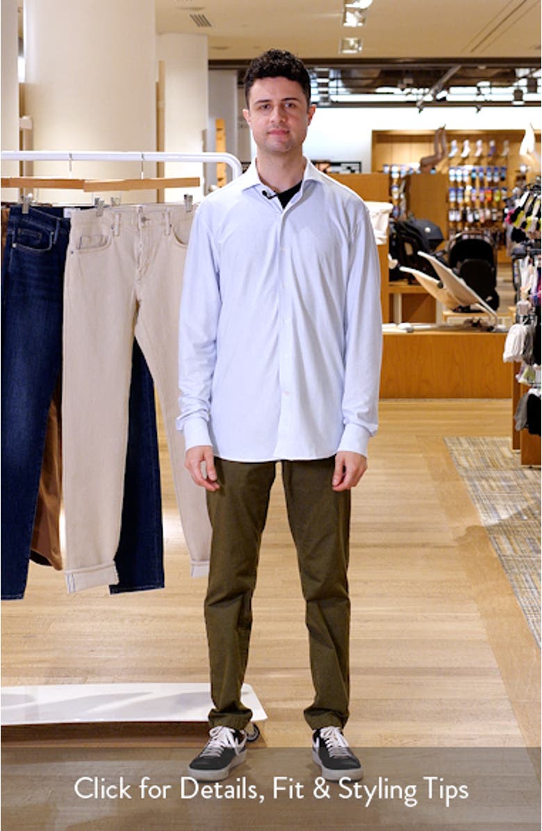 Crown Crafted Excursionist Flex Stripe Button-Up Shirt, sales video thumbnail