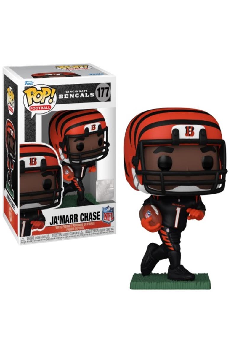 Funko Ja'Marr Chase (Cincinnati Bengals) NFL Funko Pop! Series 10, Main, color, Multi-Color