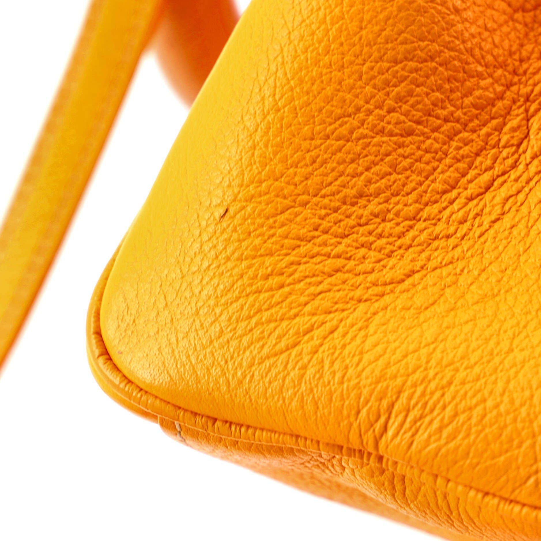 Saigon Top Handle Bag Coated Canvas with Leather Mini, Alternate, color, Yellow