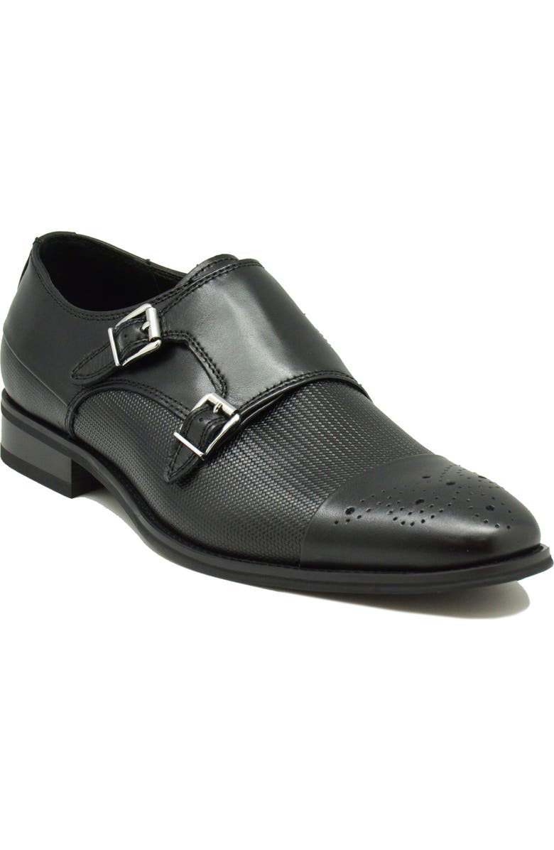 La Milano Grantchester Monk Shoe, Main, color, Black