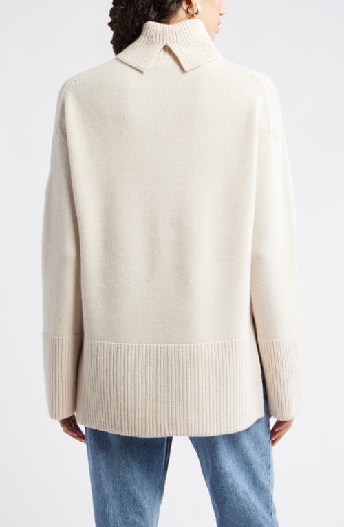 Nordstrom Wool & Cashmere Turtleneck Sweater In Gray