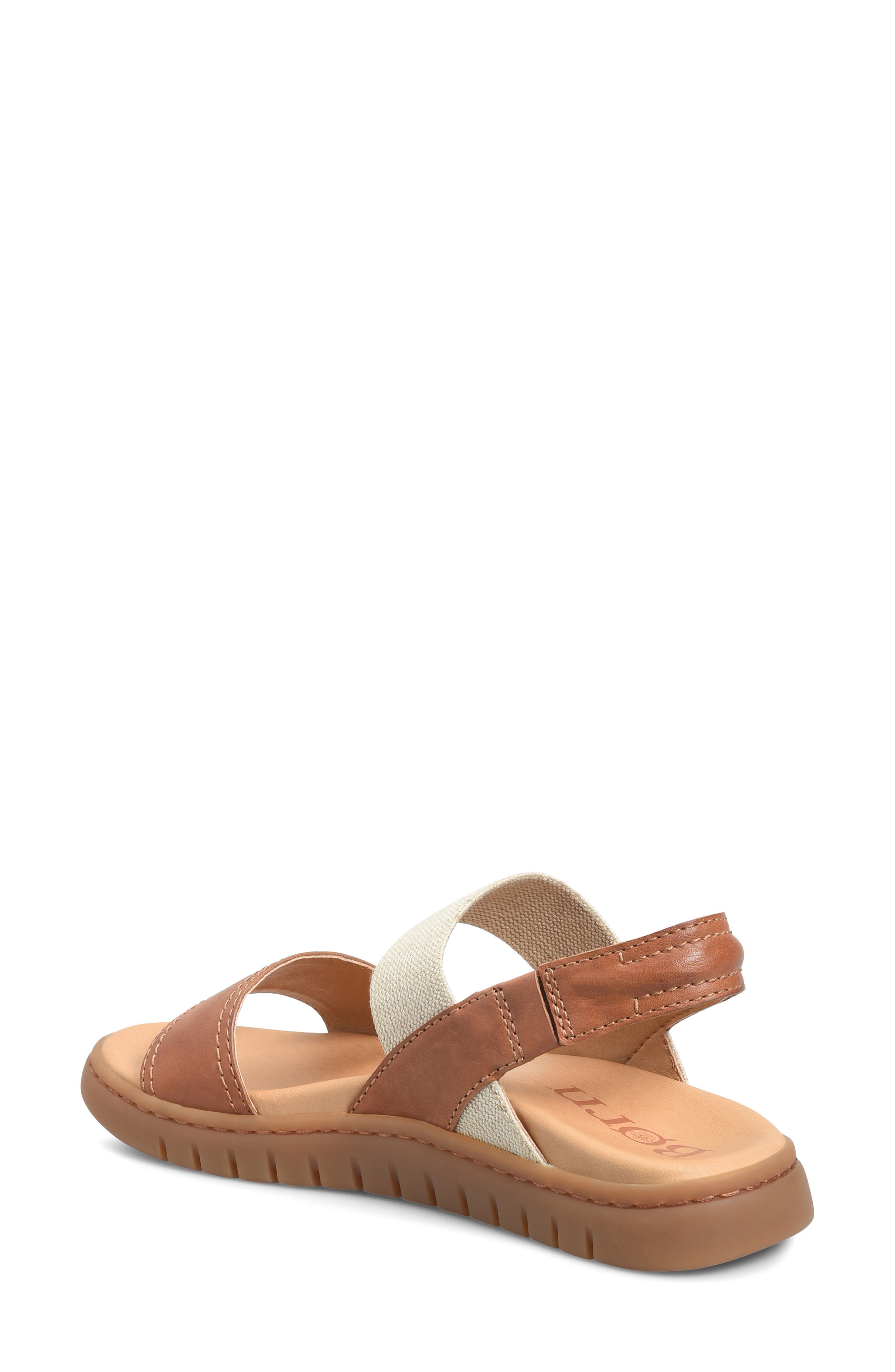 Børn Amabel Sandal, Alternate, color, Brown Leather