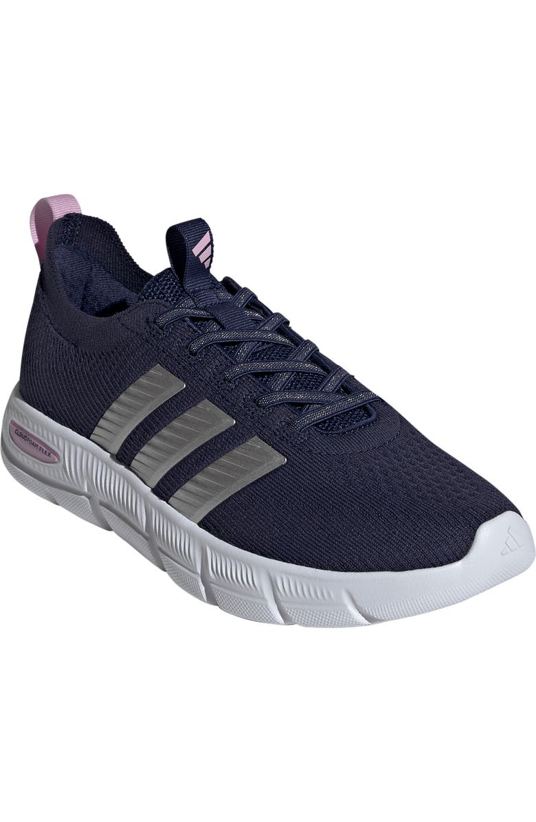 adidas Cloudfoam Flex Sneaker, Main, color, Dark Blue/ Matte Silver/ Lilac
