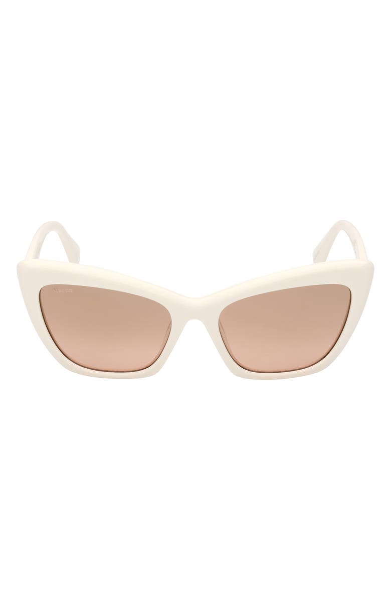Max Mara 57mm Cat Eye Sunglasses, Main, color,