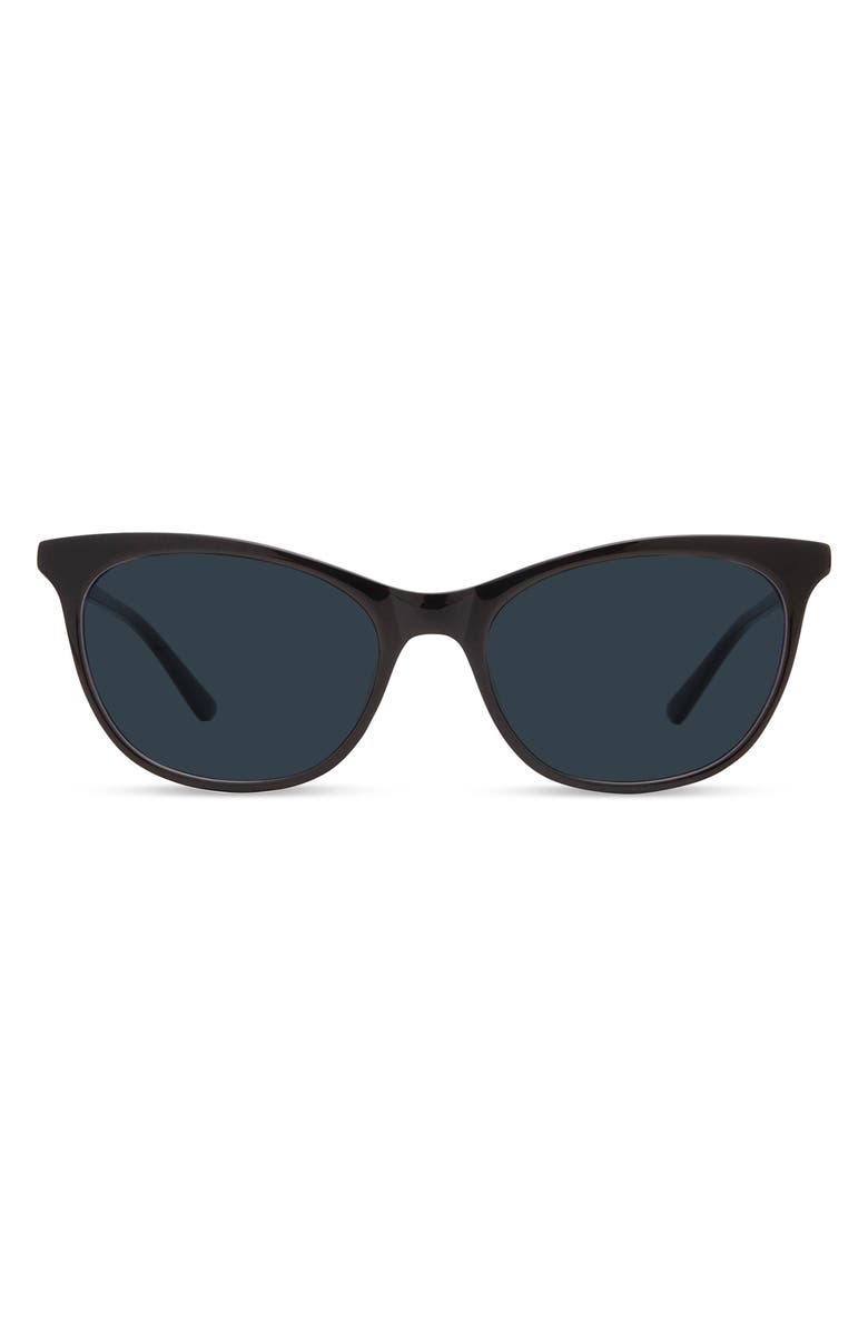 DIFF 51mm Cat Eye Sunglasses, Main, color, Black