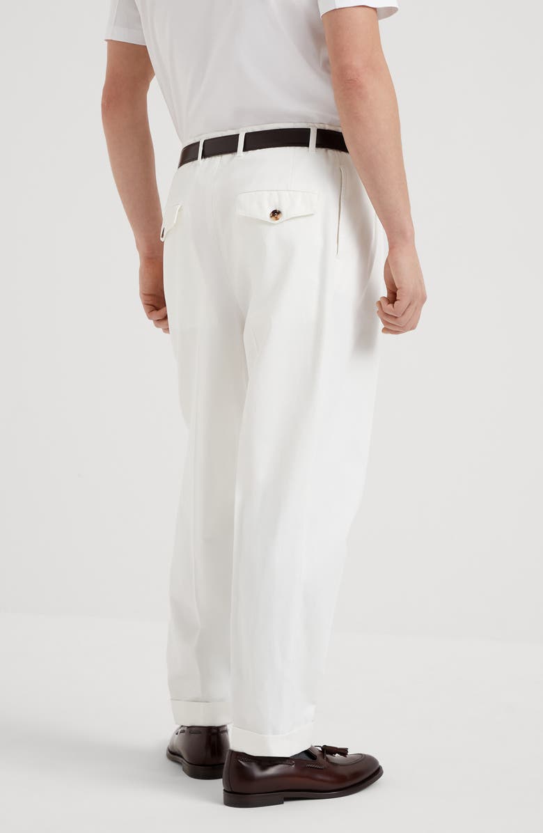 Brunello Cucinelli Gabardine trousers, Alternate, color,