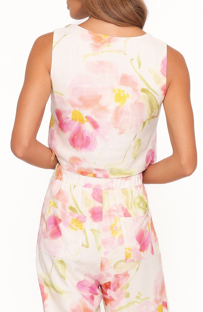 Petal & Pup Devlin Floral Crop Tank, Alternate, color, 