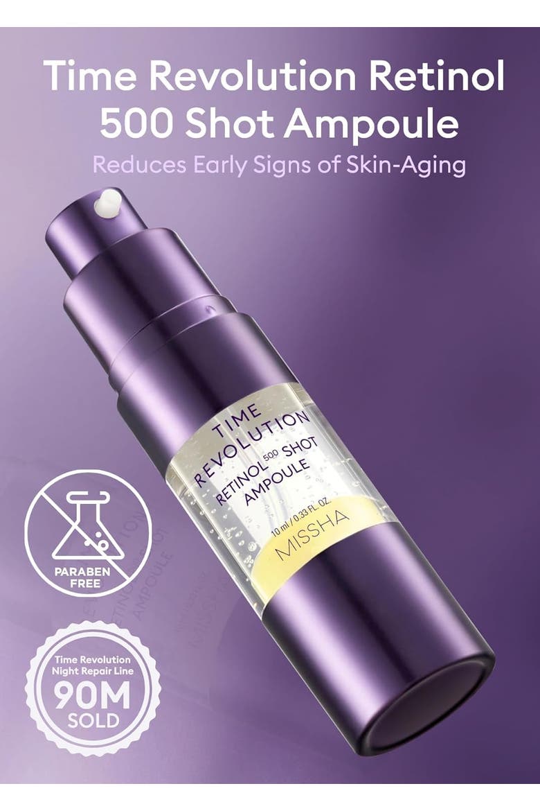 Time Revolution Night Repair Retinol Intensive Ampoule, Alternate, color, NONE