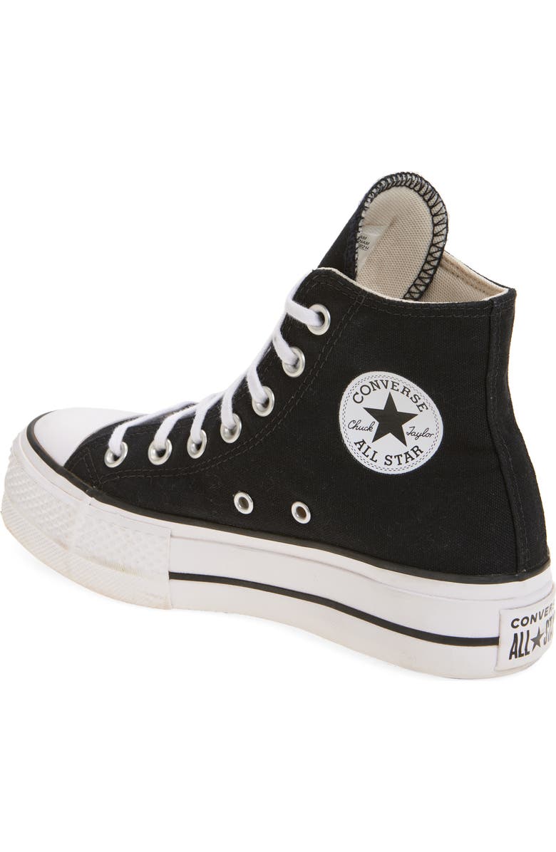 Converse Chuck Taylor<sup>®</sup> All Star<sup>®</sup> Lift High Top Platform Sneaker, Alternate, color,