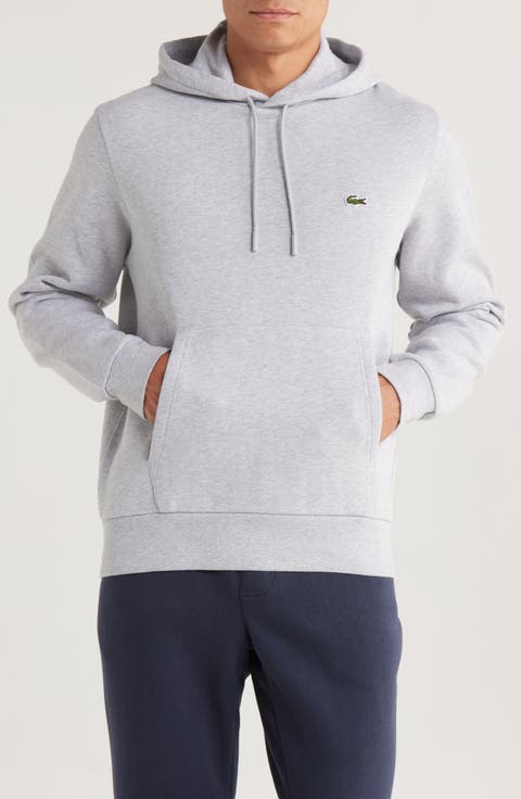 Cotton Blend Fleece Pullover Hoodie