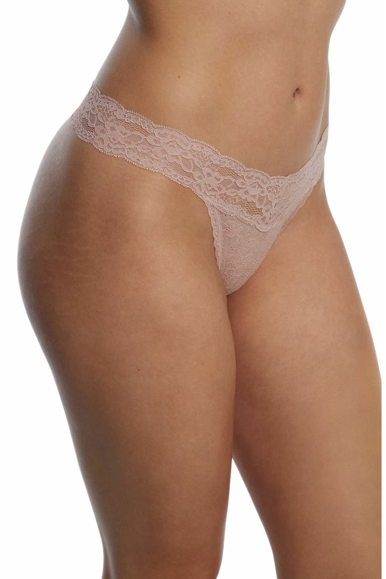 Goddess Lace Thong, Alternate, color, ROMANCE