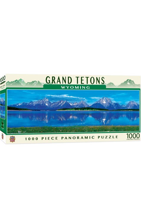 Grand Tetons 1000pc Panoramic Puzzle