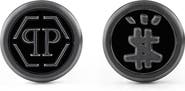 PHILIPP PLEIN Metal Cufflinks Hexagon Men