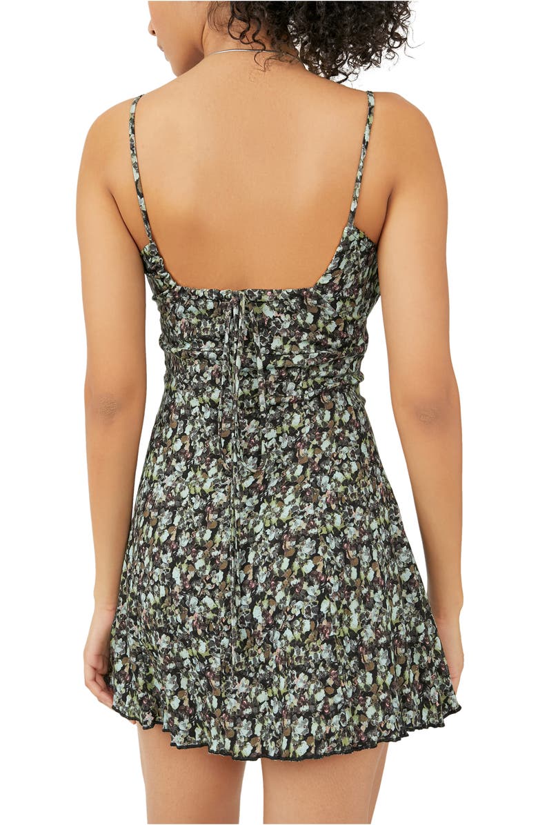 Free People Jamie Floral Print Minidress, Alternate, color, 