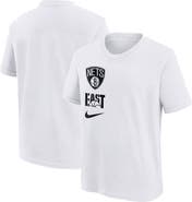 Nike Youth Nike  White Brooklyn Nets Vs Block Essential T-Shirt