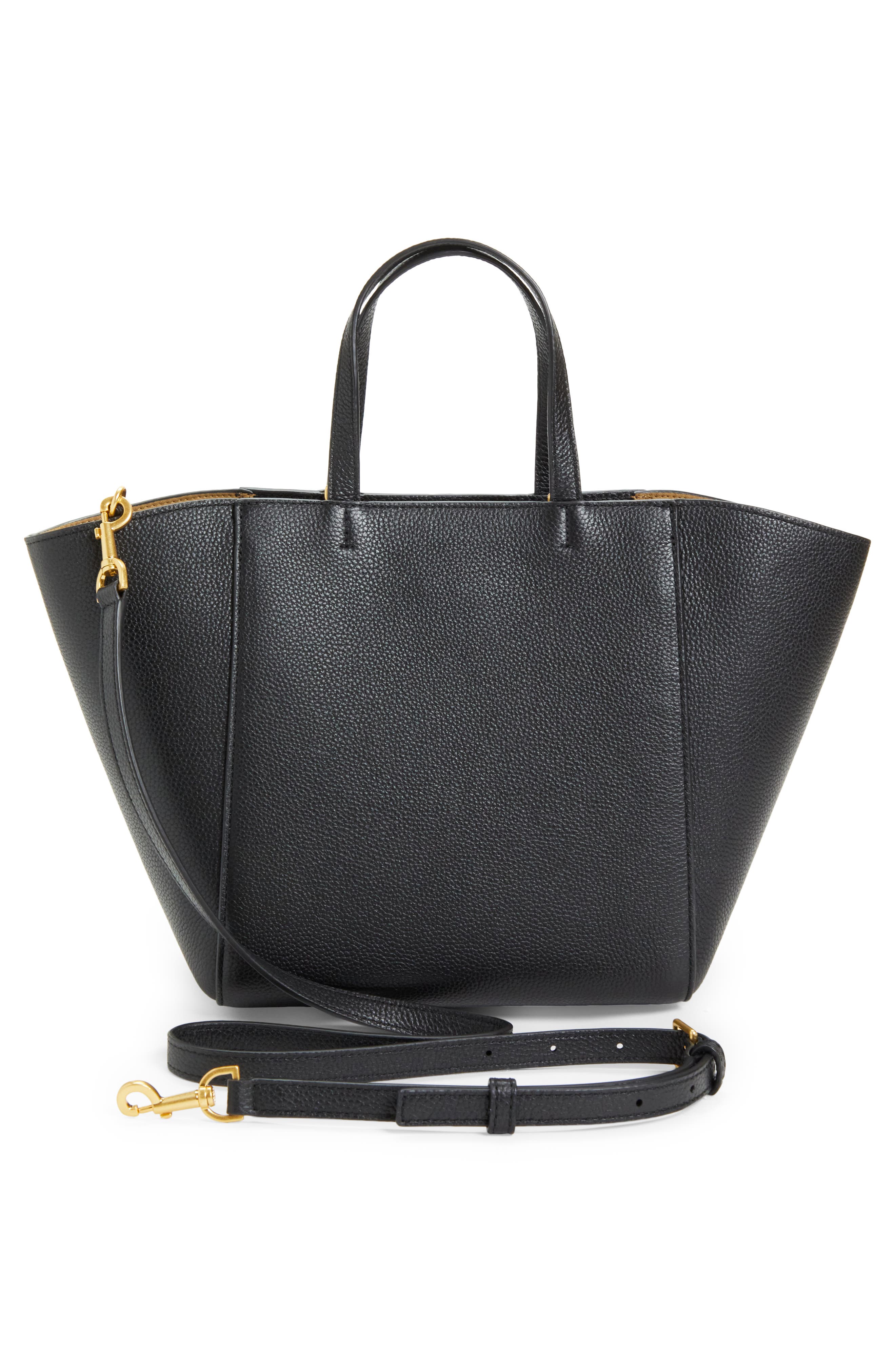 Tory Burch McGraw Leather Tote, Alternate, color, 