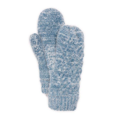 Women's Chenille Eyelash Mix Mitten