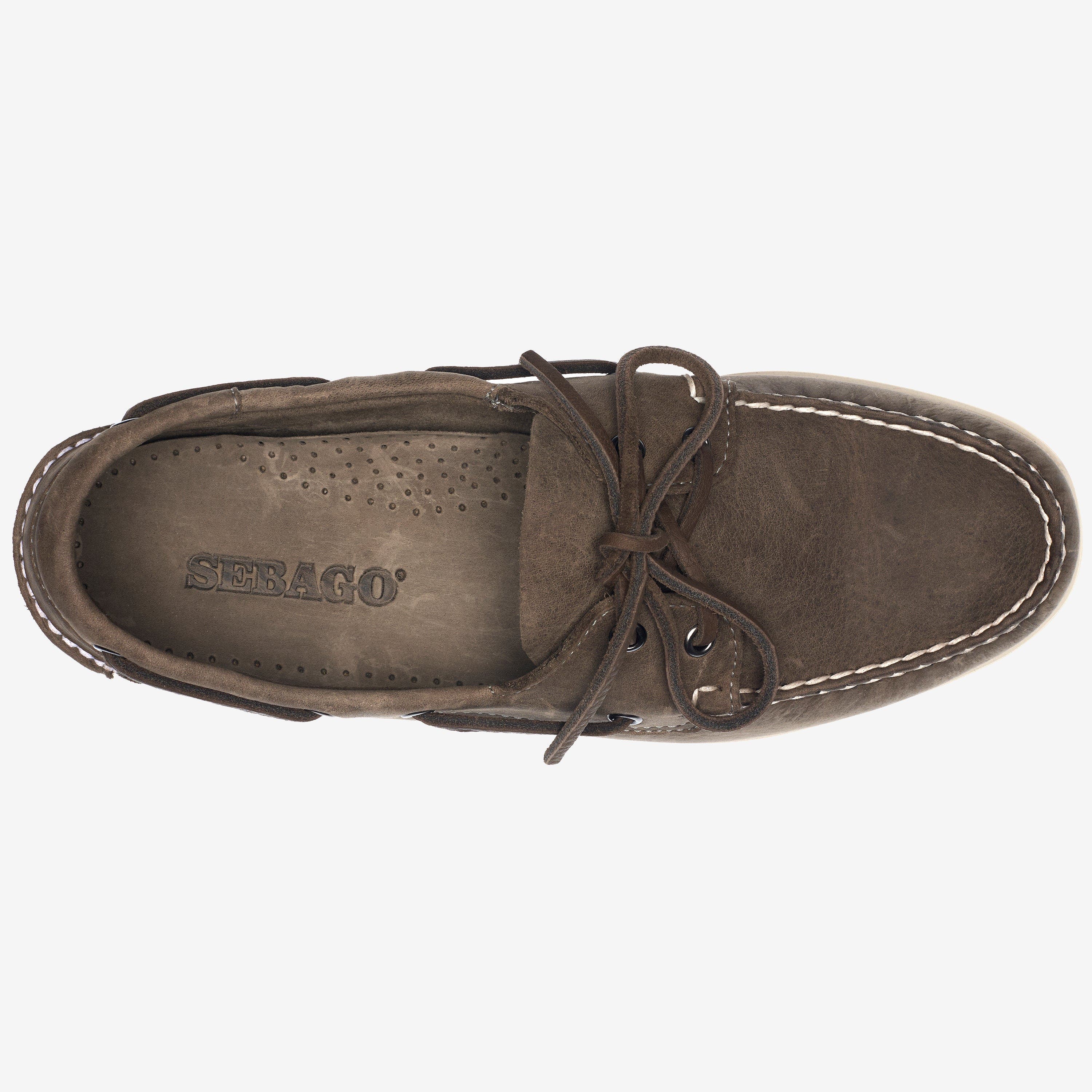 Sebago Docksides Portland CH Boat Shoes, Alternate, color, Dk Grey