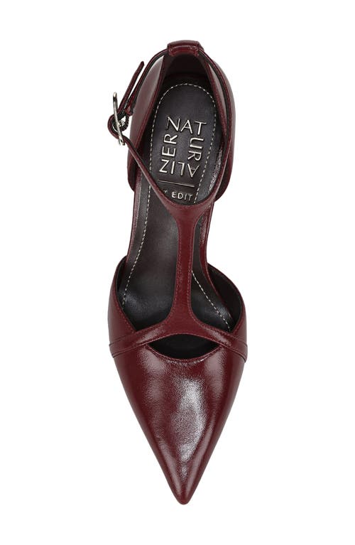27 Edit Naturalizer Ezlyn T-strap Pointed Toe Pump In Red