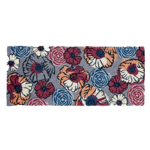Poppy Estate Coir Mat Multi Coir Everyday,Summer