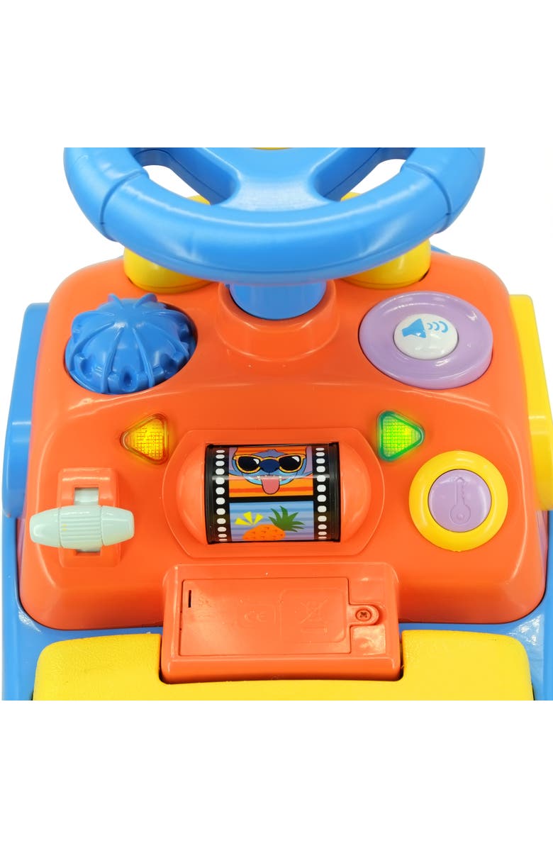 Kiddieland Lights N' Sounds Rideon Stitch, Disney Foottofloor Vehicle, Alternate, color, Multicolored
